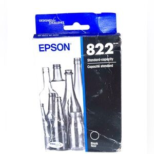 EPSON Black Ink 822 Standard New (box damage)